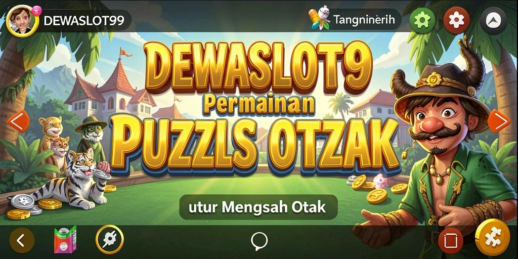 Screenshot DEWASLOT99 menunjukkan gameplay Puzzle yang seru dan menantang.