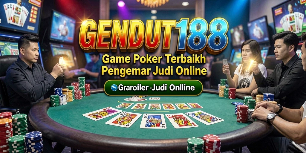 Tangkapan layar GENDUT188 menampilkan aksi seru saat bermain Poker.