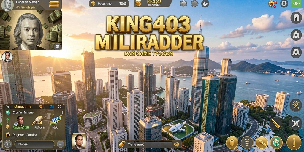 Gameplay Tycoon yang mendebarkan dan mengasyikkan di KING403.