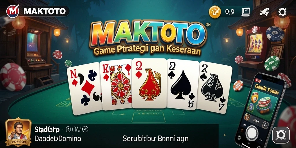 Tampilan gameplay seru di MAKTOTO dengan grafis menarik.
